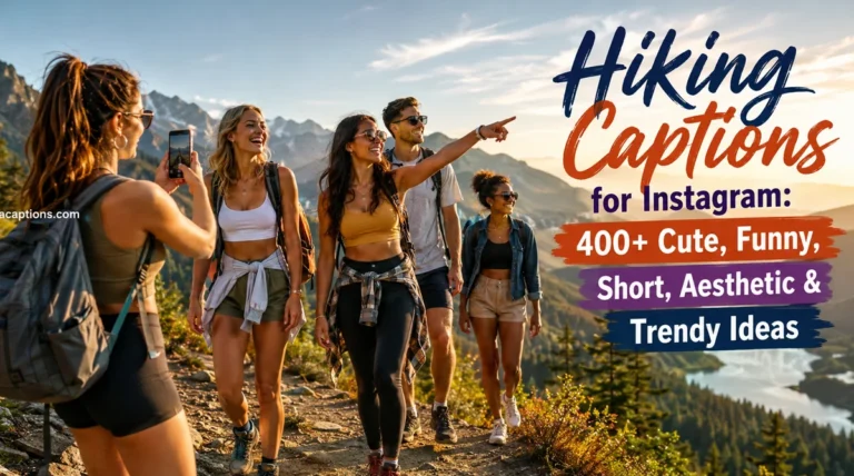 Hiking Captions for Instagram