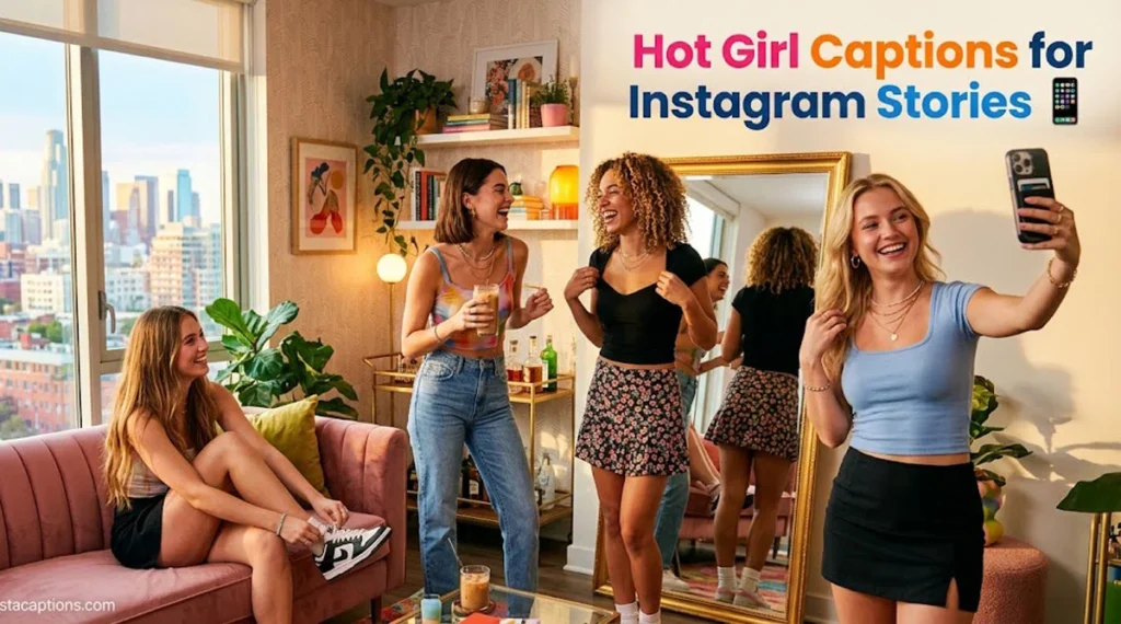 Hot Girl Captions for Instagram Stories