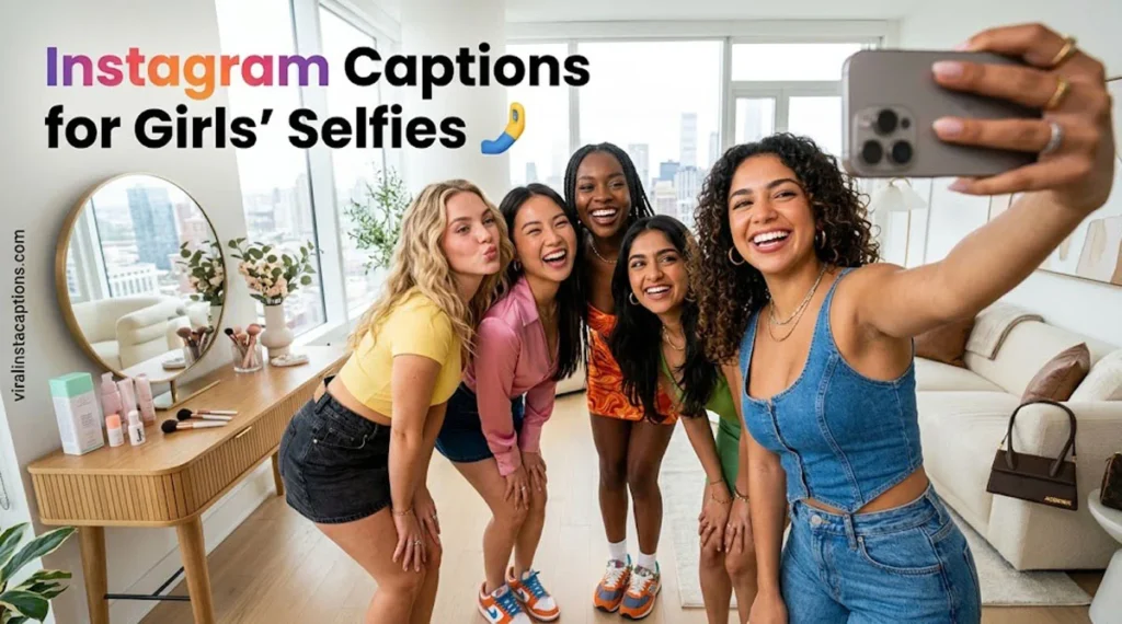 Instagram Captions for Girls' Selfies