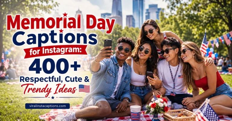 Memorial Day Captions for Instagram