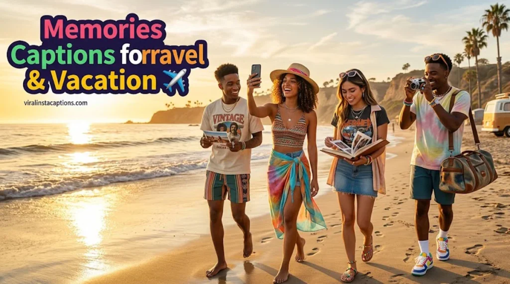 Memories Captions for Travel & Vacation ✈️