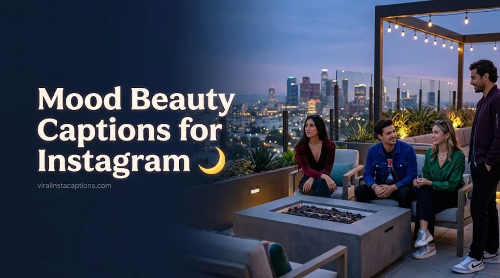 Mood Beauty Captions for Instagram 🌙