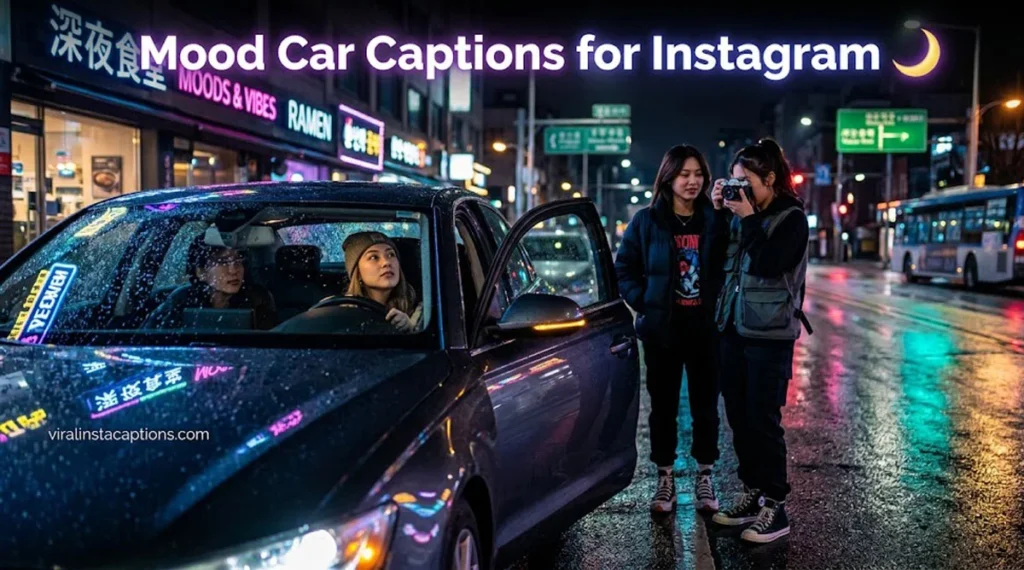 Mood Car Captions for Instagram