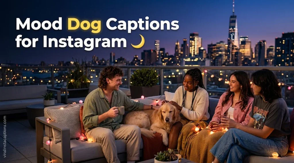 Mood Dog Captions for Instagram