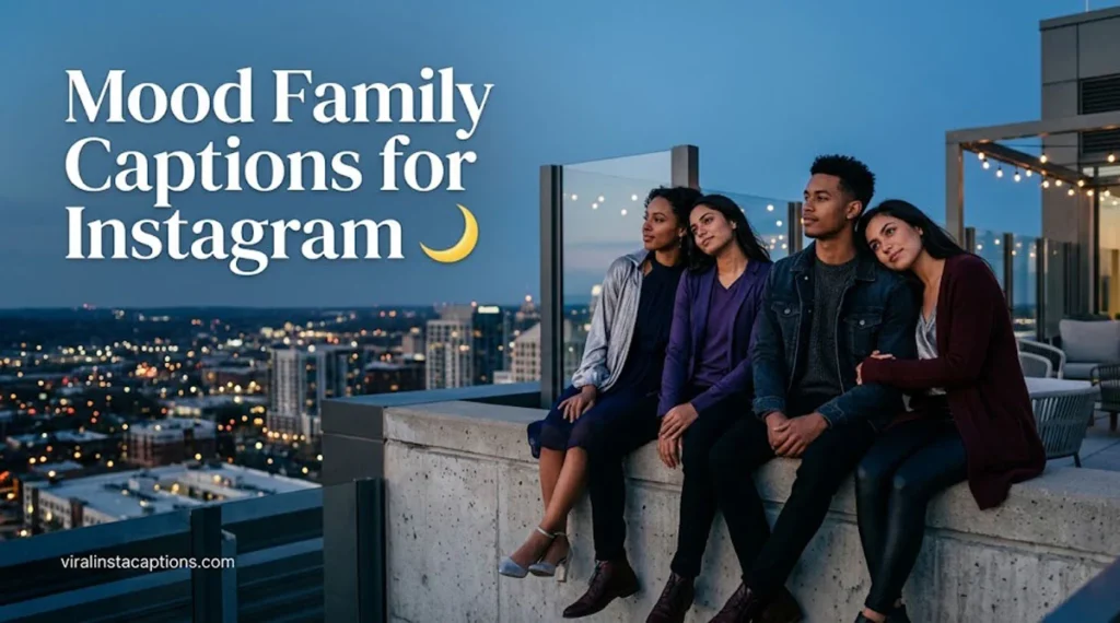 Mood Family Captions for Instagram