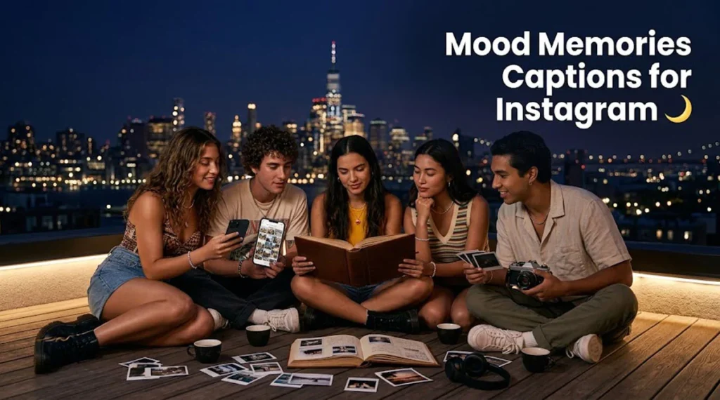 Mood Memories Captions for Instagram 🌙