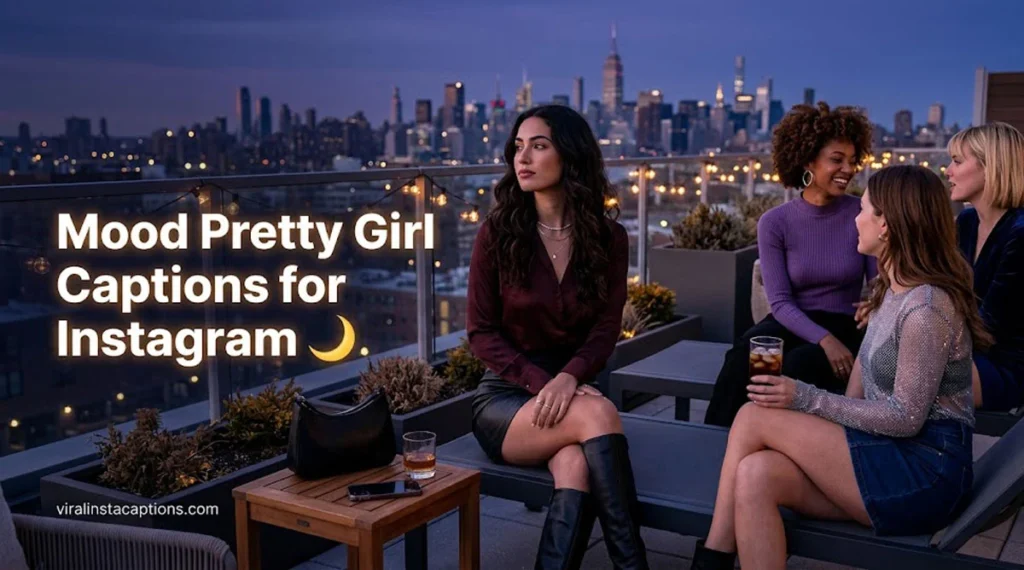 Mood Pretty Girl Captions for Instagram