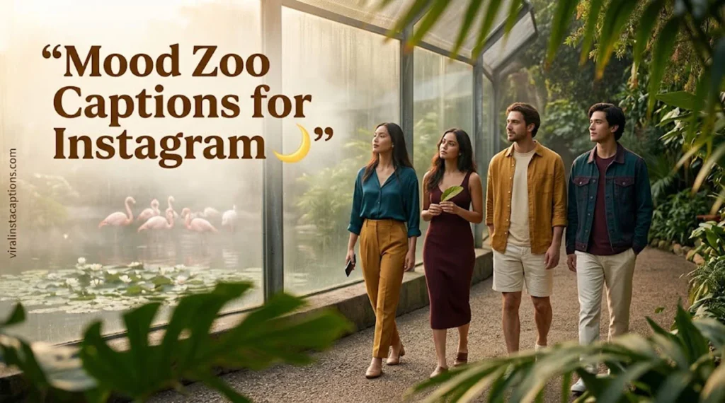Mood Zoo Captions for Instagram 🌙
