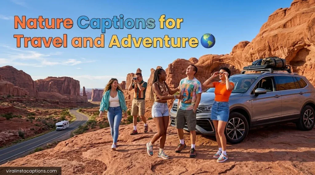 Nature Captions for Travel and Adventure 🌎
