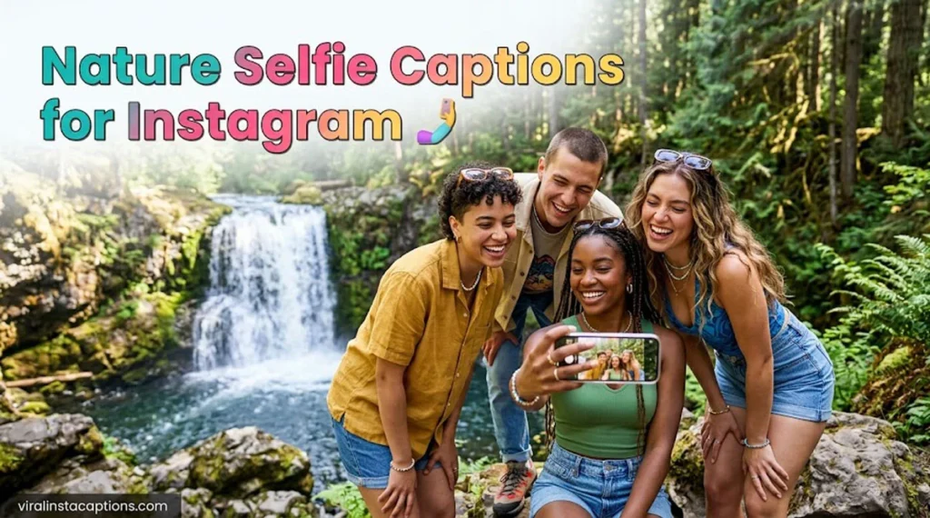 Nature Selfie Captions for Instagram 🤳