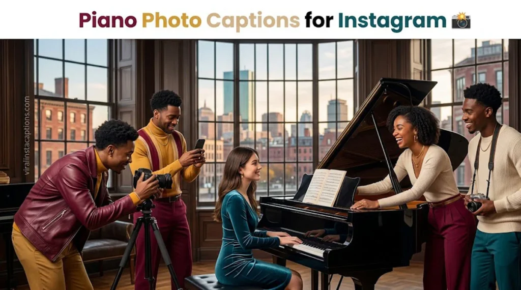 Piano Photo Captions for Instagram