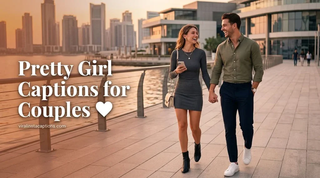 Pretty Girl Captions for Couples