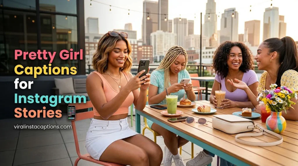Pretty Girl Captions for Instagram Stories