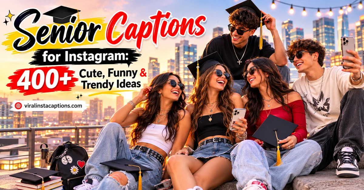 Senior Captions for Instagram