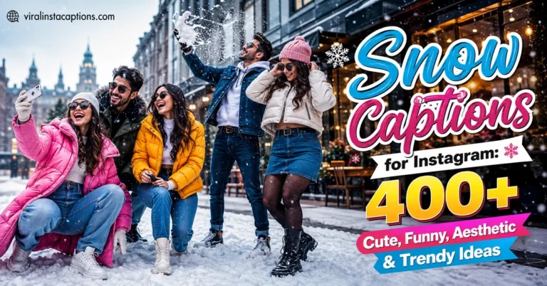 Snow Captions for Instagram