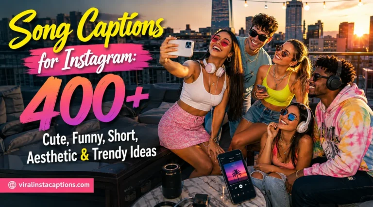 Song Captions for Instagram