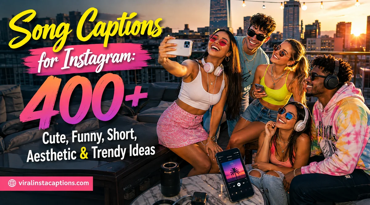 Song Captions for Instagram