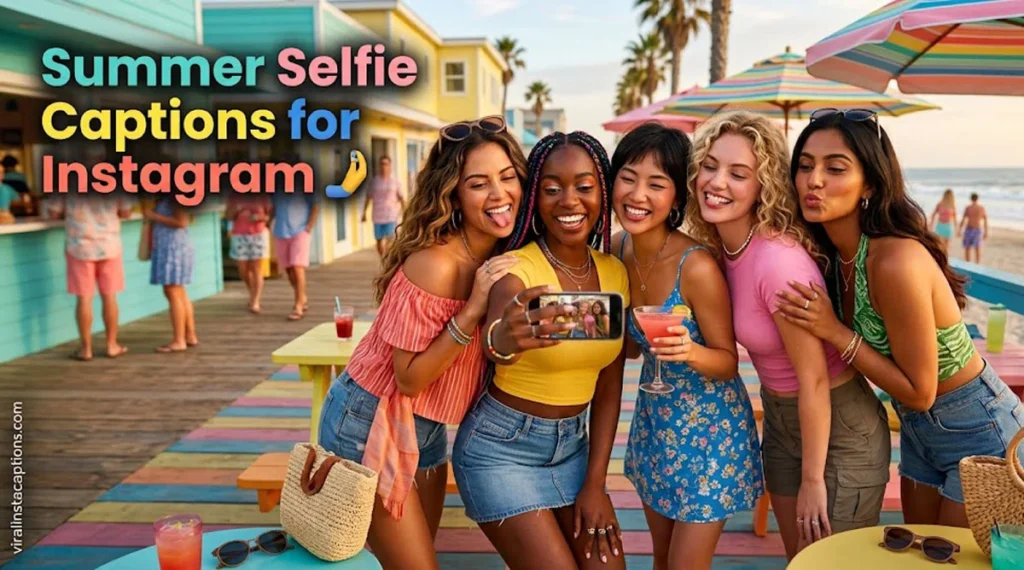 Summer Selfie Captions for Instagram