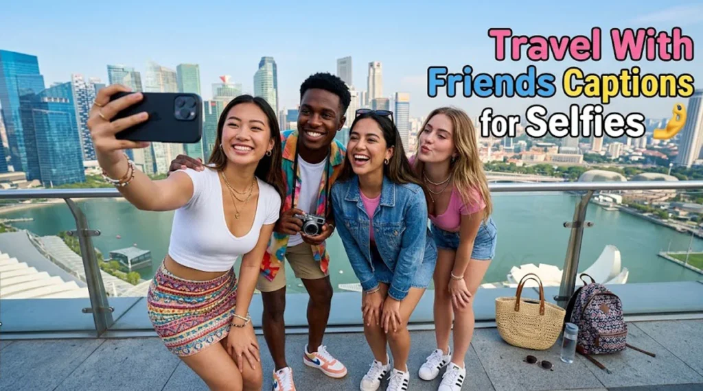 Travel With Friends Captions for Selfies 🤳