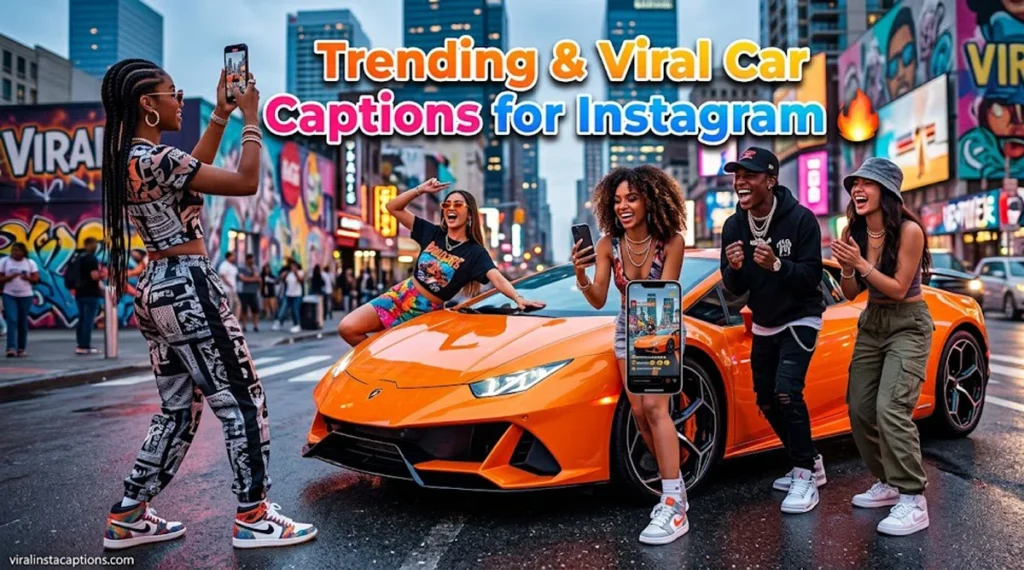 Trending & Viral Car Captions for Instagram