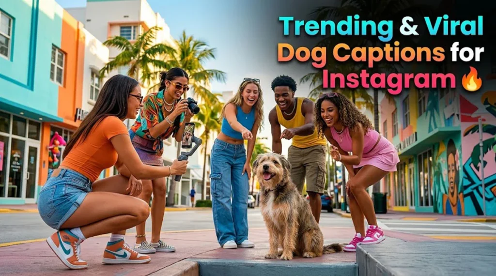 Trending & Viral Dog Captions for Instagram