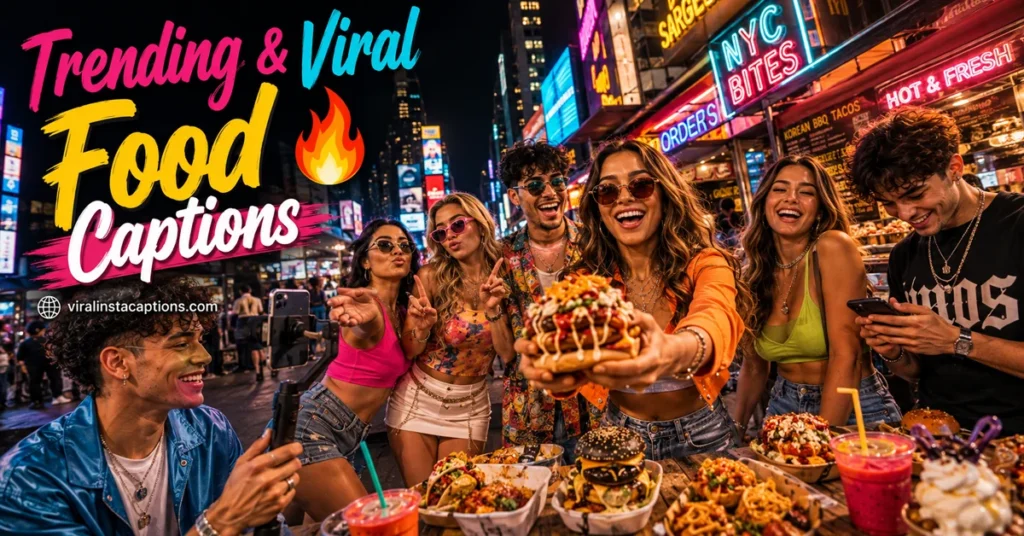 Trending & Viral Food Captions