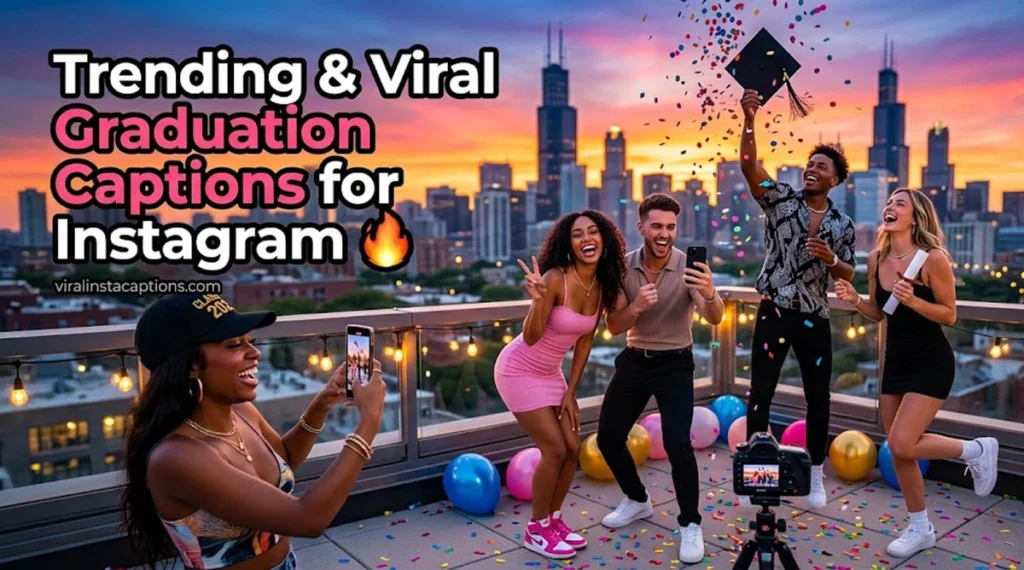 Trending & Viral Graduation Captions for Instagram