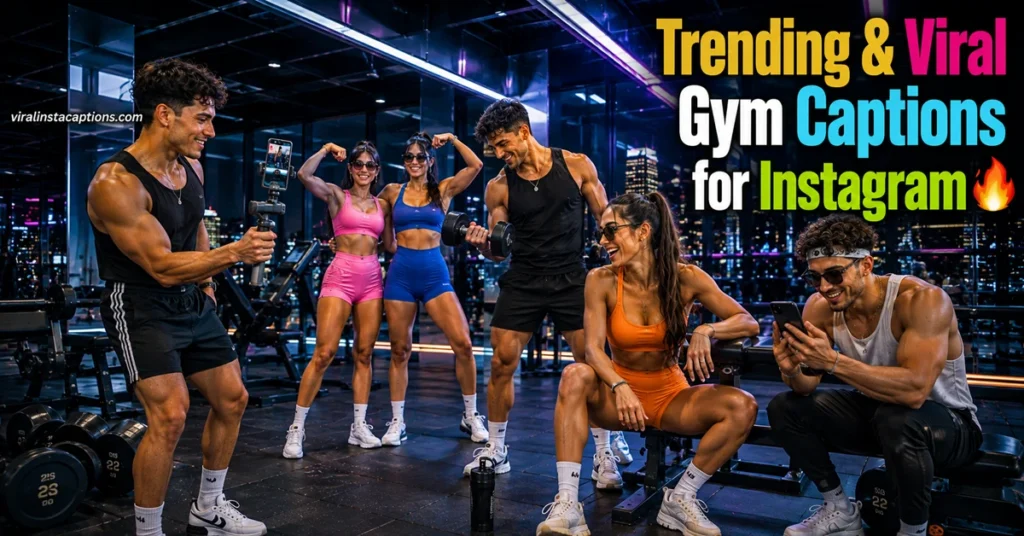 Trending & Viral Gym Captions for Instagram