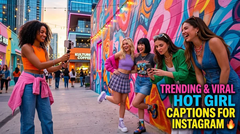 Trending & Viral Hot Girl Captions for Instagram