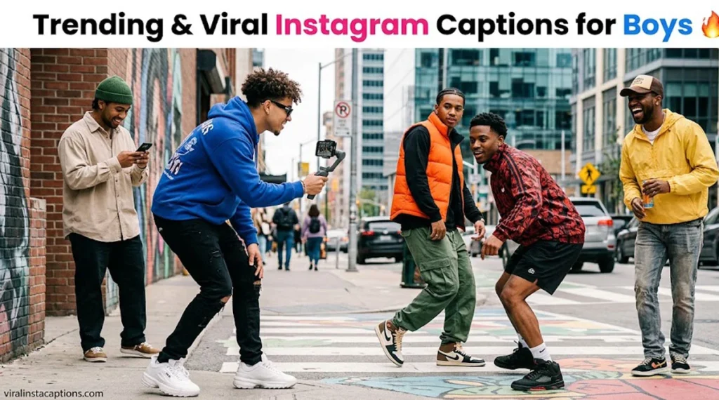 Trending & Viral Instagram Captions for Boys