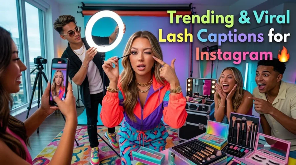 Trending & Viral Lash Captions for Instagram
