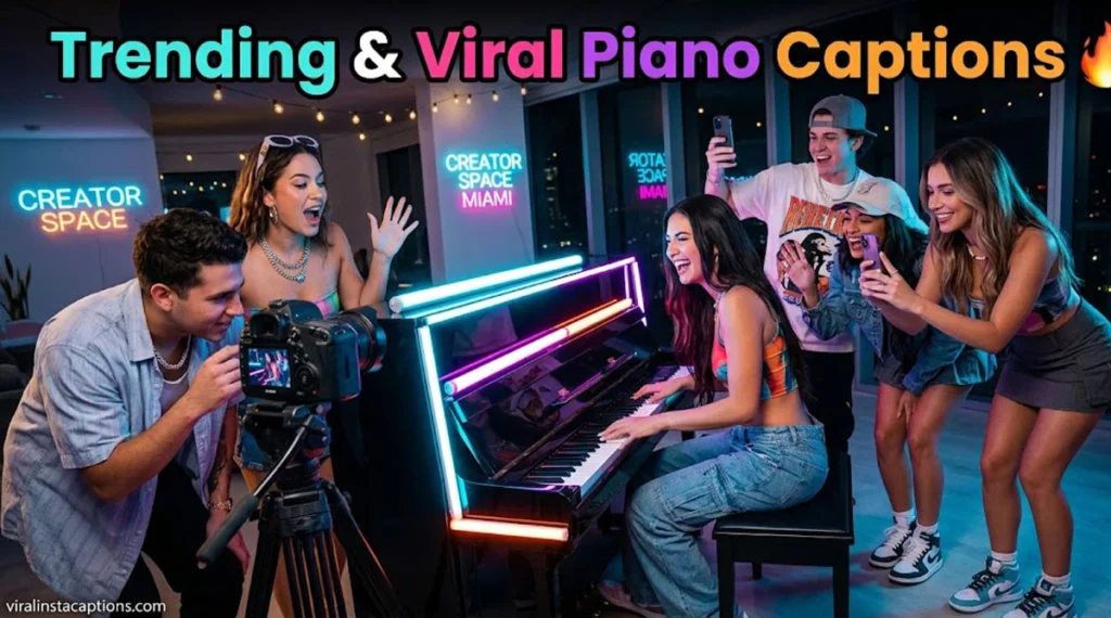 Trending & Viral Piano Captions