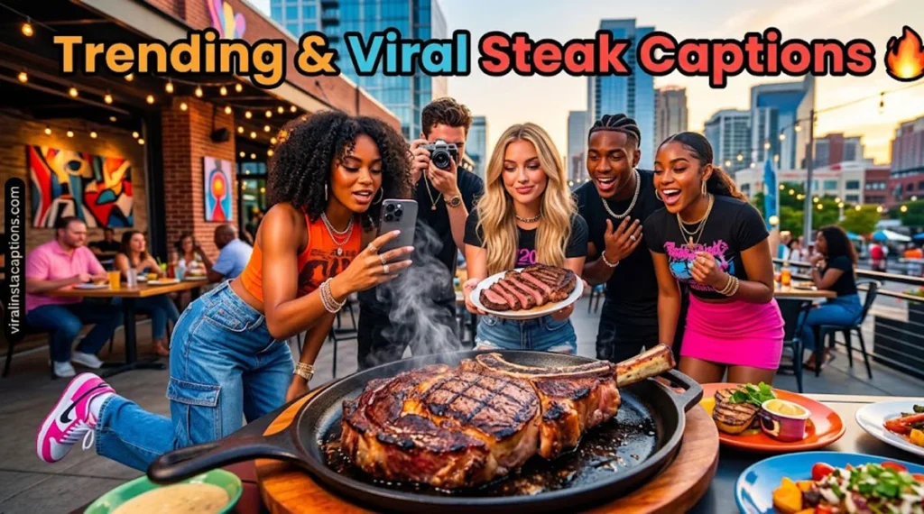 Trending & Viral Steak Captions
