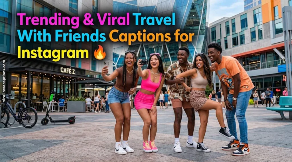 Trending & Viral Travel With Friends Captions for Instagram 🔥