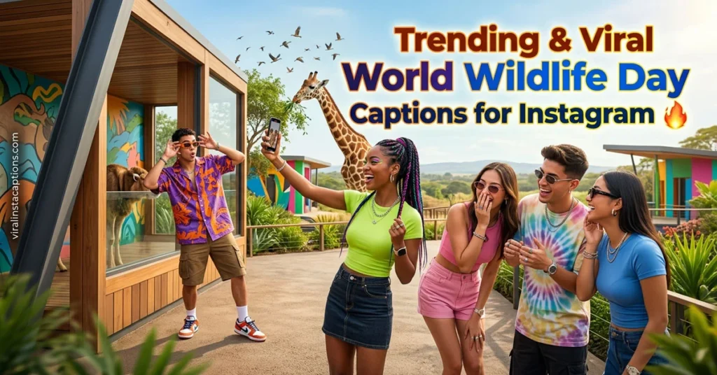 Trending & Viral World Wildlife Day Captions for Instagram