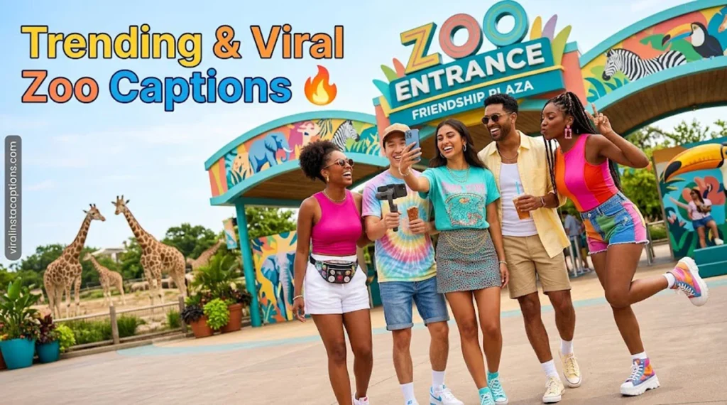 Trending & Viral Zoo Captions 🔥