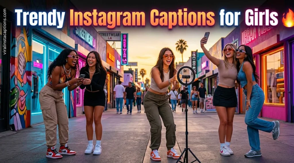 Trendy Instagram Captions for Girls