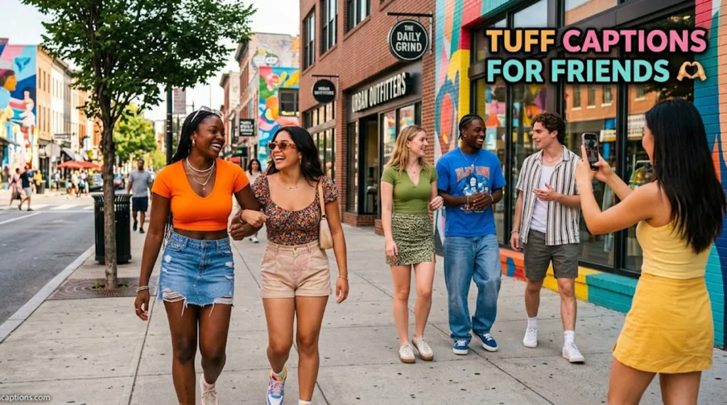 Tuff Captions for Friends