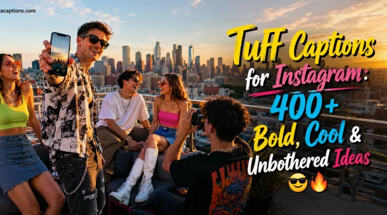 Tuff Captions for Instagram