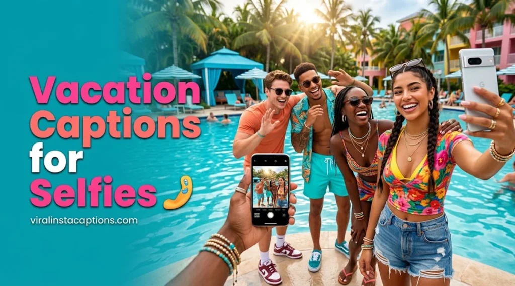 Vacation Captions for Selfies 🤳