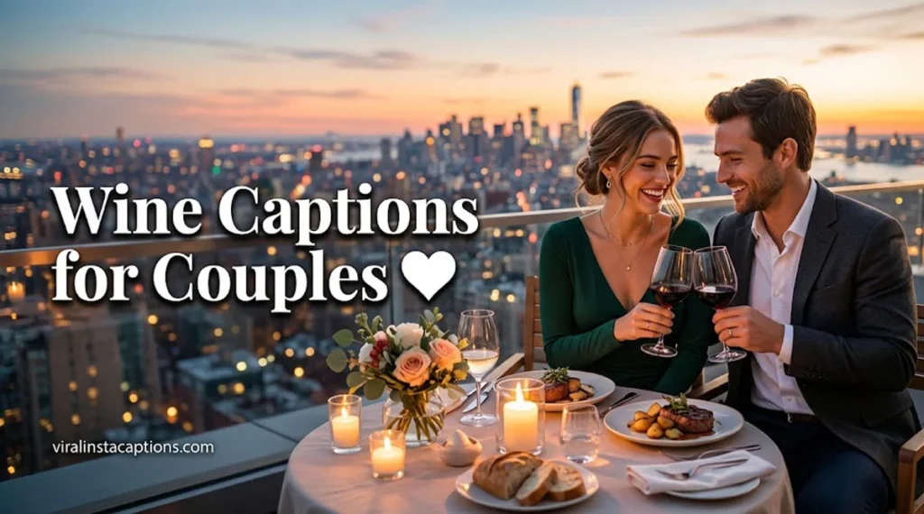 Wine Captions for Couples