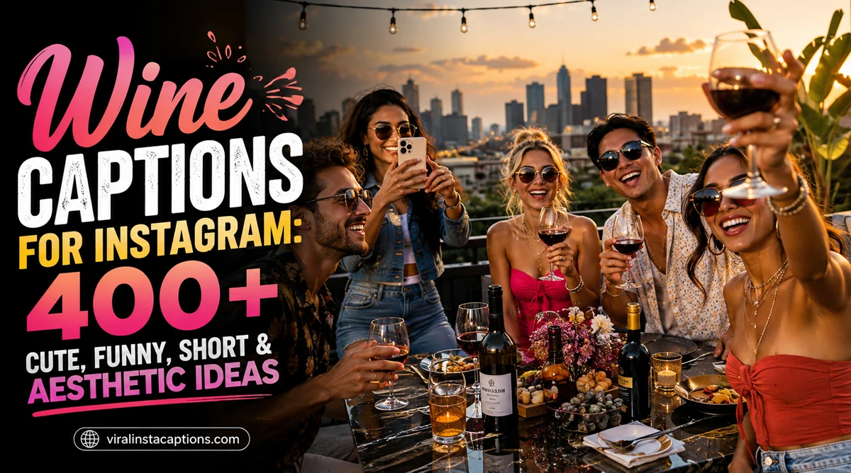 Wine Captions for Instagram
