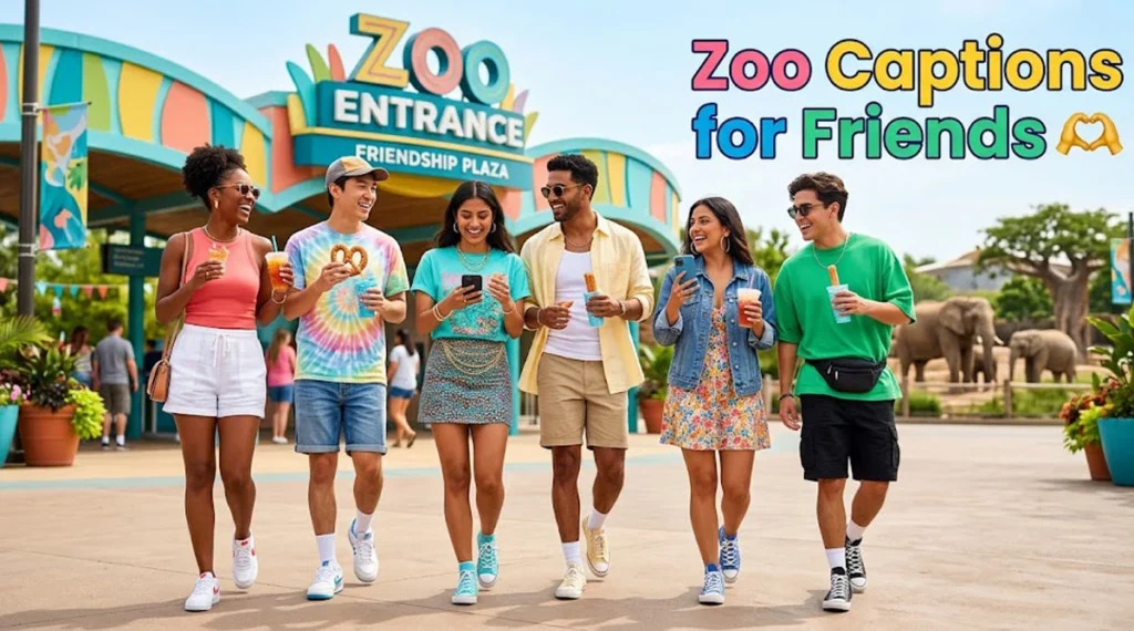 Zoo Captions for Friends 🫶