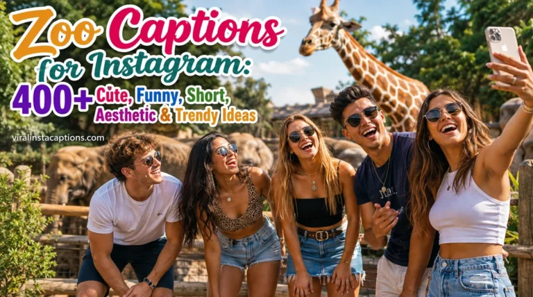 Zoo Captions for Instagram