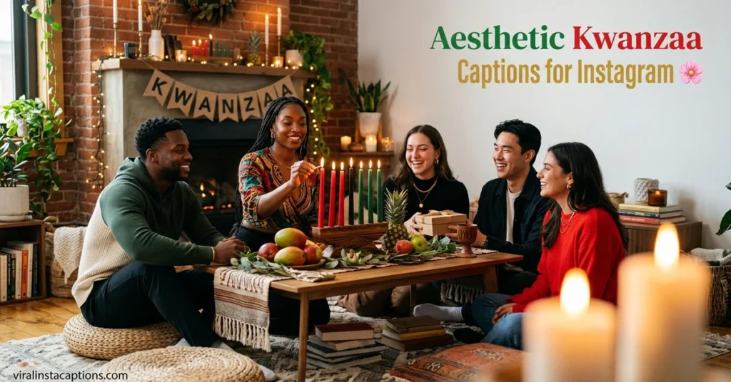 Aesthetic Kwanzaa Captions for Instagram