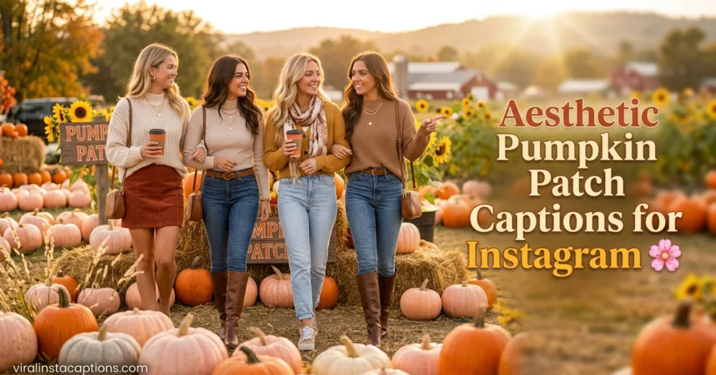 Aesthetic Pumpkin Patch Captions for Instagram
