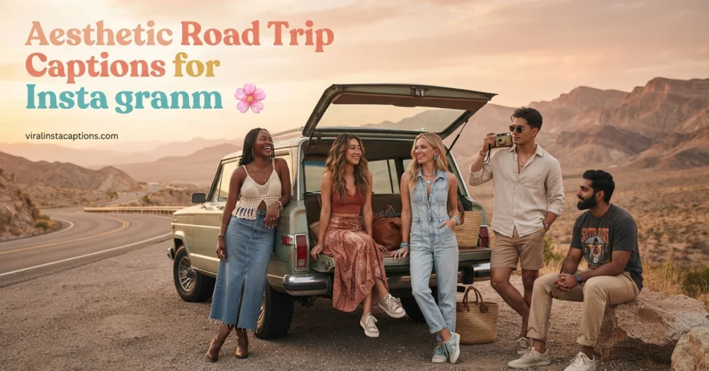 Aesthetic Road Trip Captions for Instagram
