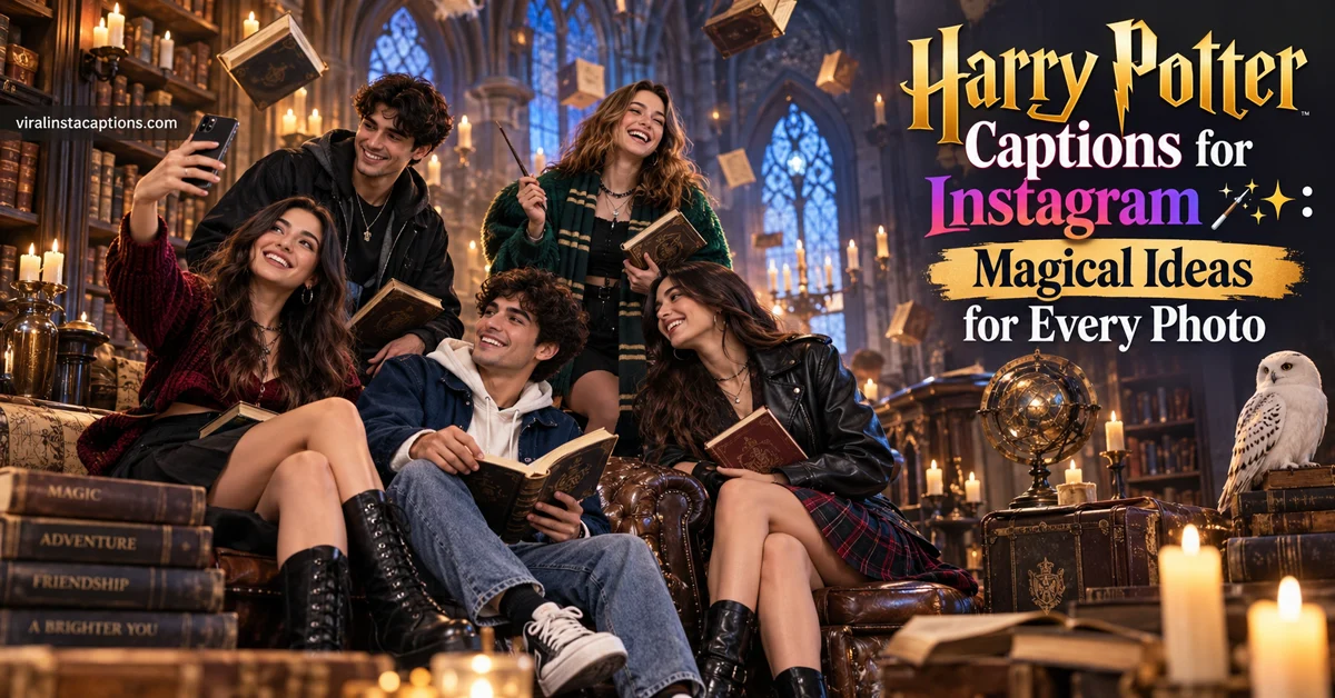 Harry Potter Captions for Instagram