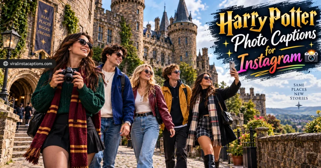 Harry Potter Photo Captions for Instagram