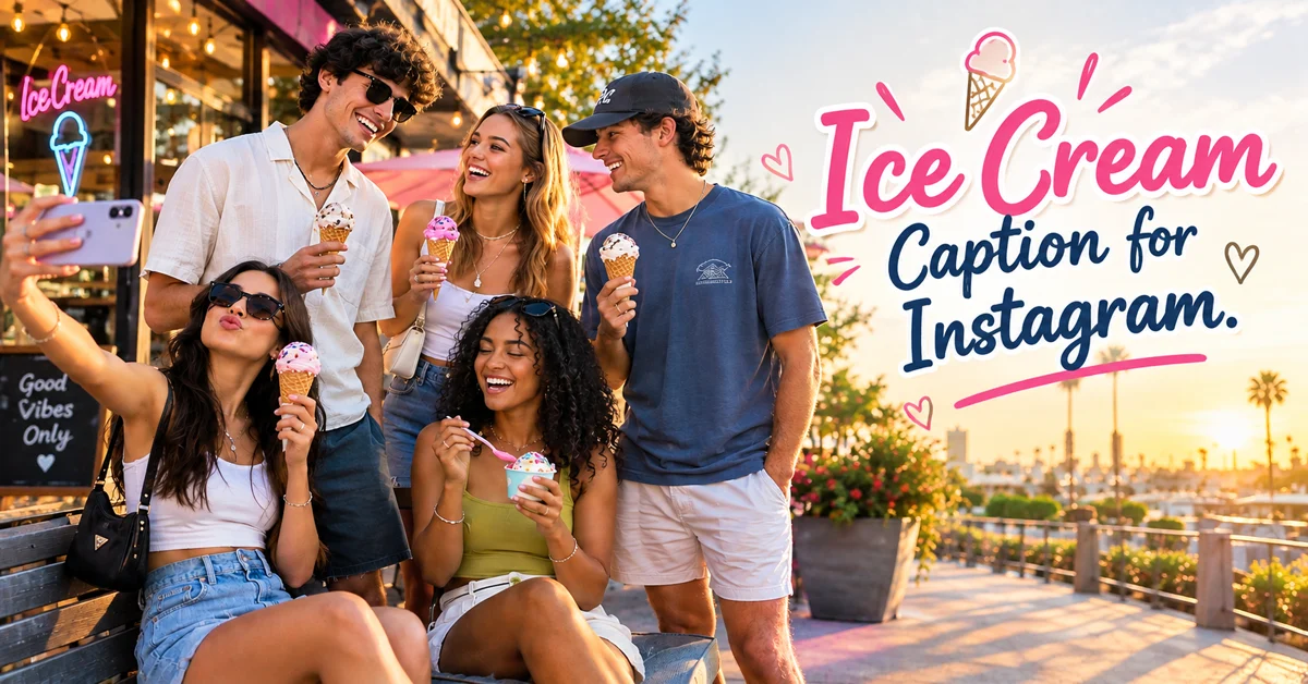 Ice Cream Caption for Instagram